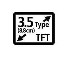 Large touch screen display